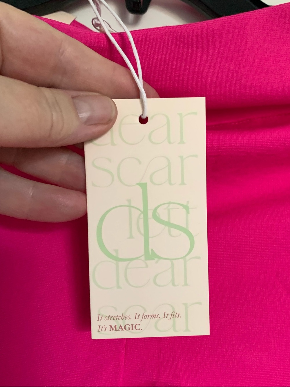 Dear Scarlett Hot Pink High-Rise Flare Magic Pants NWT š“ - Picture 9 of 12